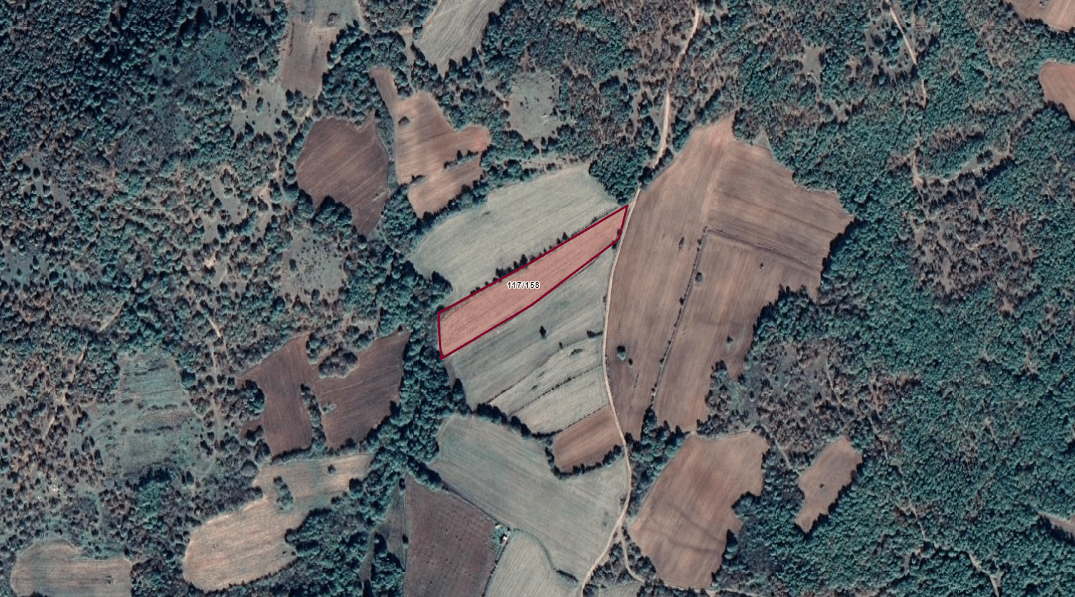 Edirne Lalapaşa Kalkansöğüt Köyünde 11280 m2 Satılık Tarla
