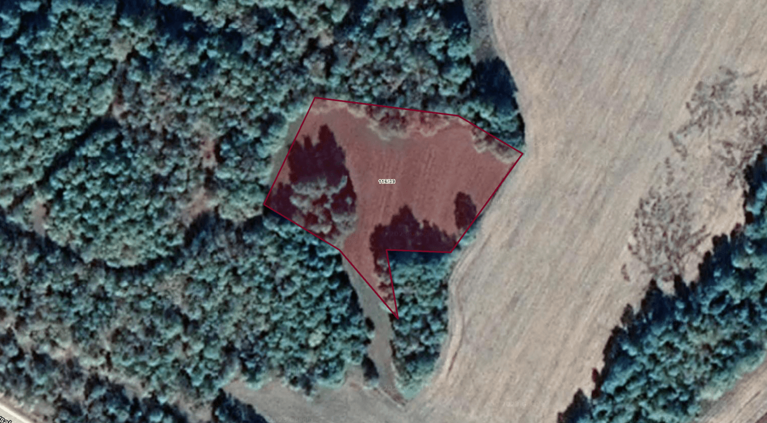 Edirne Lalapaşa Kalkansöğüt Köyünde 5720 m2 Satılık Tarla